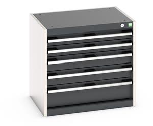 Bott Cubio drawer cabinet with overall dimensions of 650mm wide x 525mm deep x 600mm high... Bott Drawer Cabinets 525 Depth with 650mm wide full extension drawers